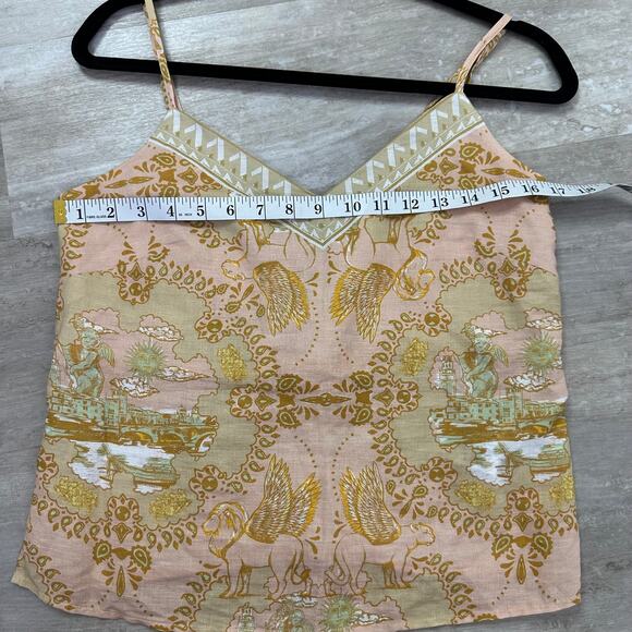 LASSURENAS Italian Coast Rose Tank Top size Small - Picture 7 of 8